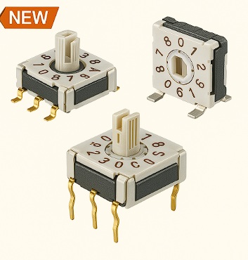 swts-13 E-Pro SWTS-13, Rotary DIP Switch, IP67 Sealed, Insulation High Durability