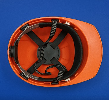 E-Pro Series Safety Helmet, Orange, AirVent ABS Shell, S2 Harness