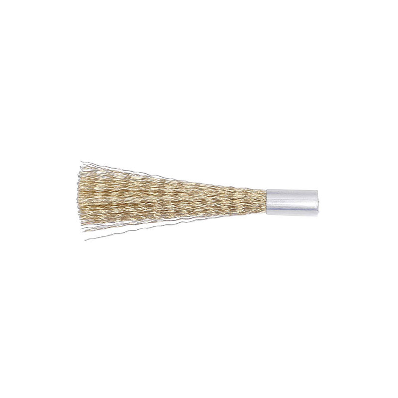 Bernstein Brass Pencil Abrasive Brush, 4mm Diameter