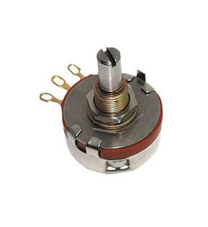 Ohmite CU 10kΩ Rotary Potentiometer 1-Gang Panel Mount, CU1031E