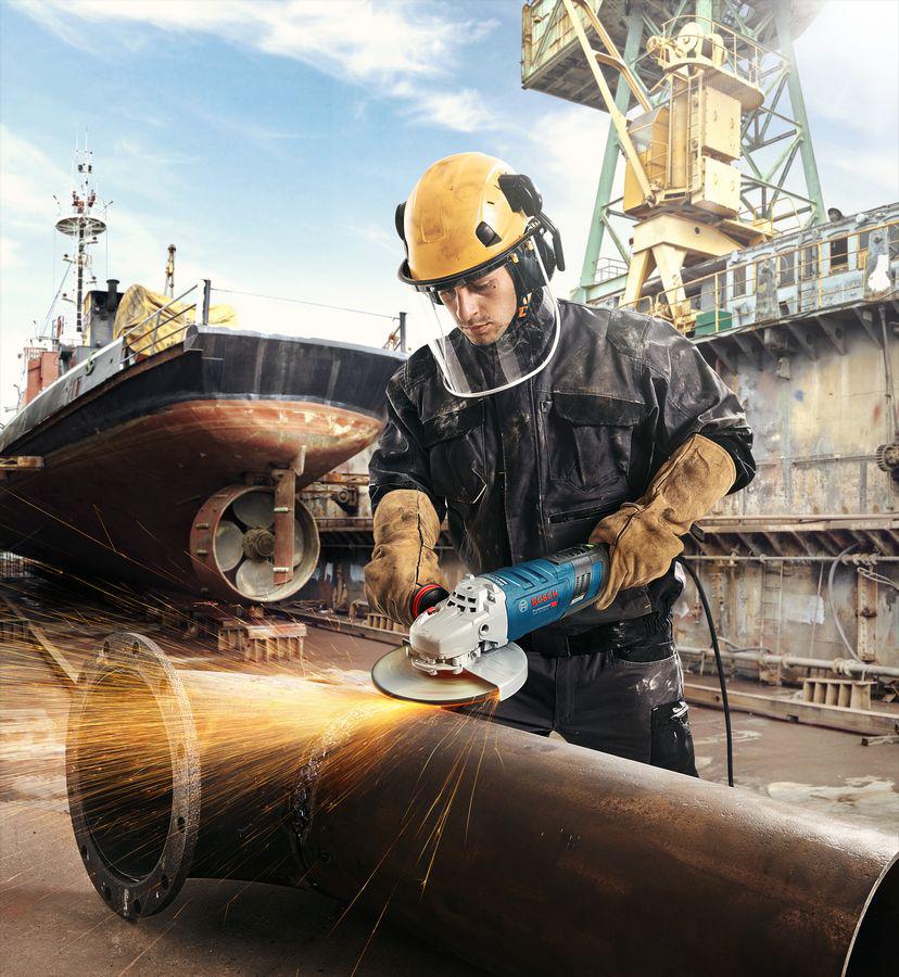 06018g1000 Bosch GWS 30-230 B 230mm Corded Angle Grinder