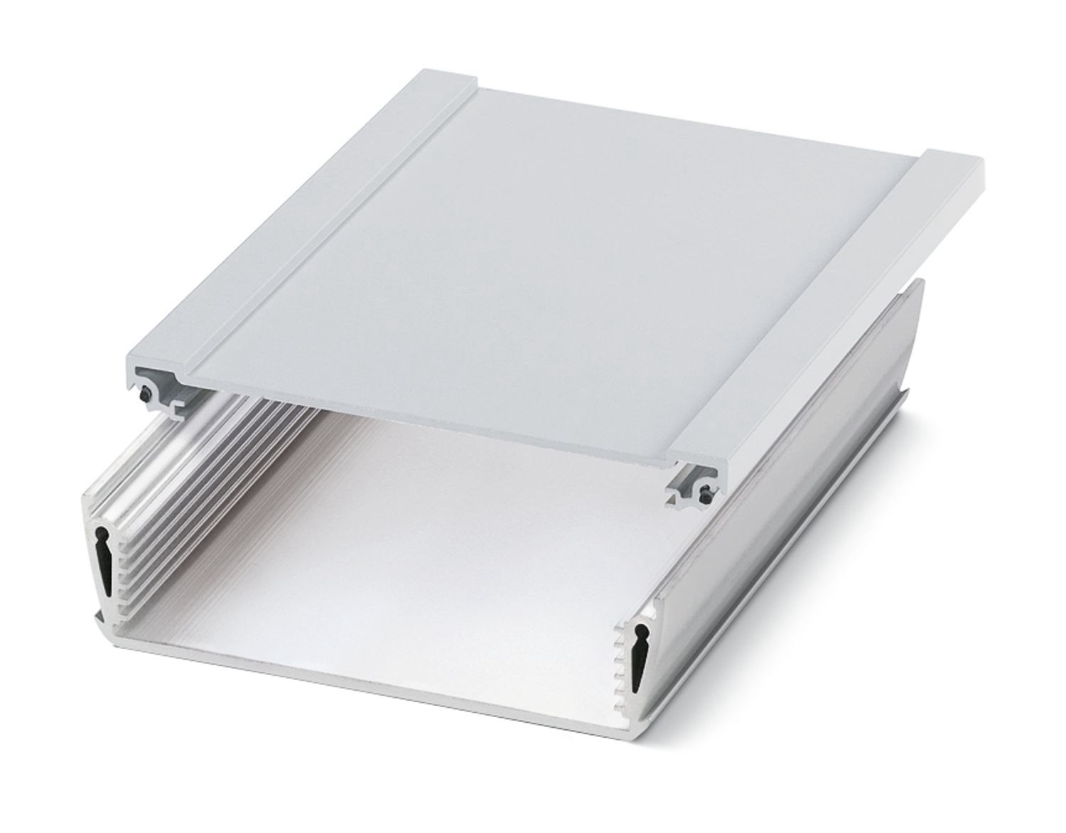 Phoenix Contact 22008 Aluminium PCB Mounting Enclosure, 32.8 x 100.5 x 121mm