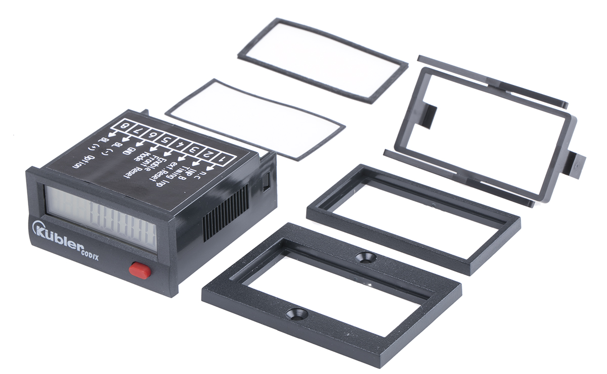 6135012861 Kubler CODIX 135 Timer, 8 Digit LCD, 4 → 30 V dc