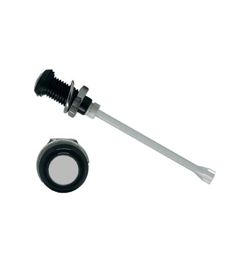 RHD-1660-F6PD67PR Bivar, Panel Mount Vertical LED Light Pipe, Diffused Round Lens