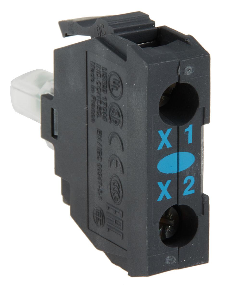 zbvm6 Schneider Electric XB4 XB5 Light Block LED Blue 230 V Screw terminal