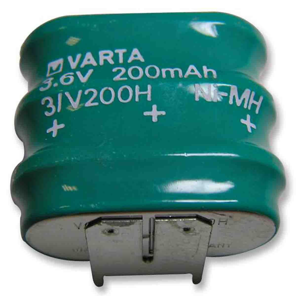 Varta 3.6V Button Rechargeable Battery, 210mAh