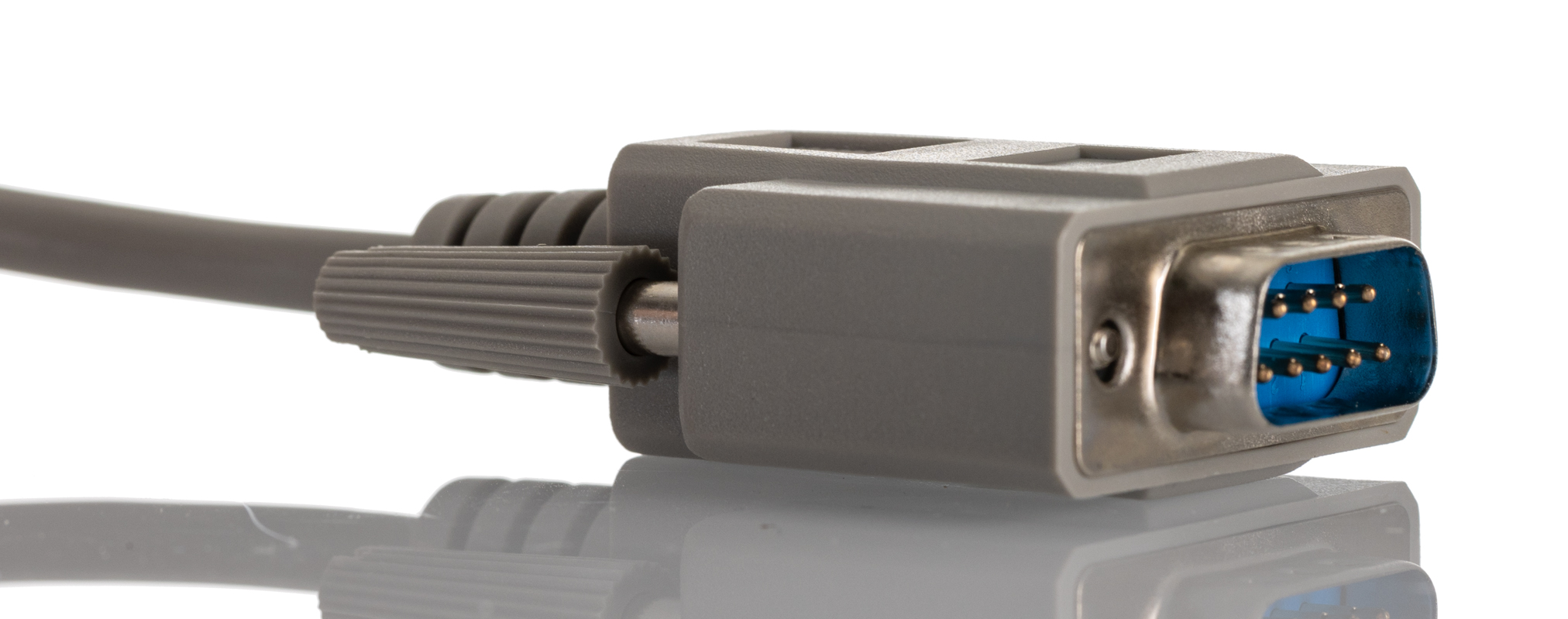 266-8488 RS PRO Male 9 Pin D-sub to Male 9 Pin D-sub Serial Cable, 2m PVC