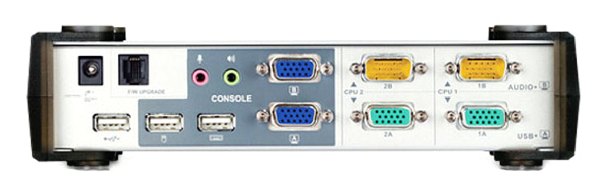 cs1742 Aten 2 Port USB VGA KVM Switch, 3.5 mm Stereo 2048 x 1536 Maximum Resolution