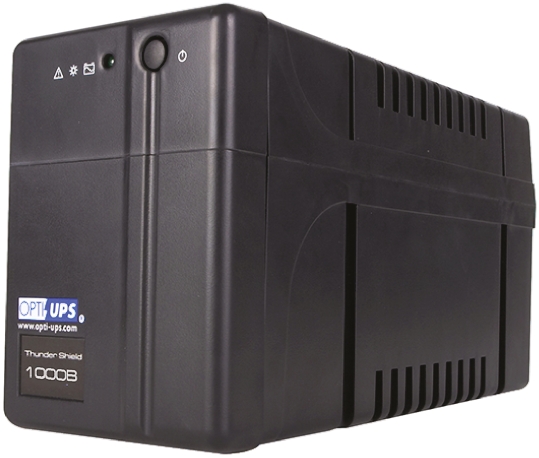 OPTI 230V Input Stand Alone Uninterruptible Power Supply, 800VA (480W), Thunder Shield