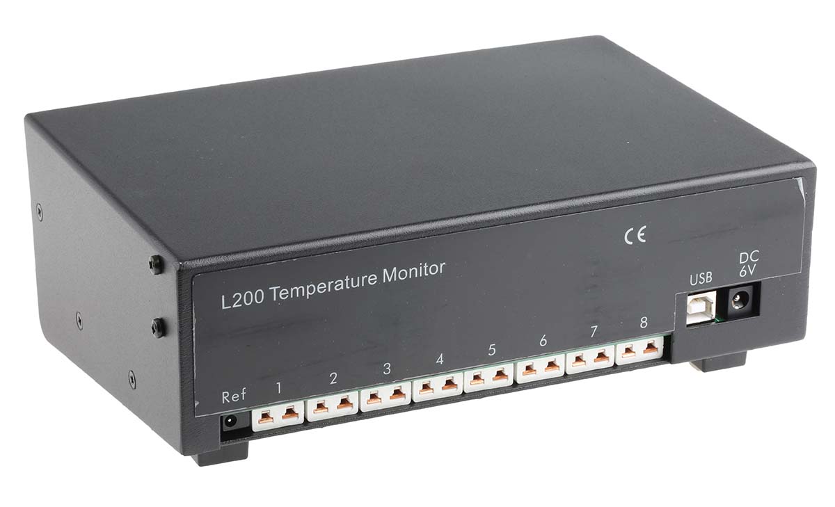 910-6817 RS PRO L200 Temperature Data Logger, USB