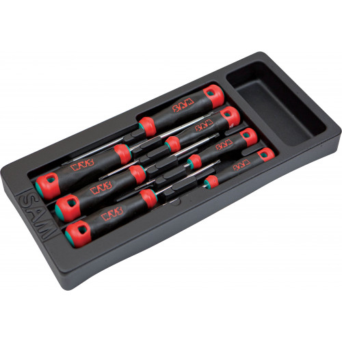 SAM Round Screwdriver Set, 7-Piece