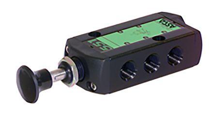 Asco 551 Series Push Button Pneumatic Manual Control Valve