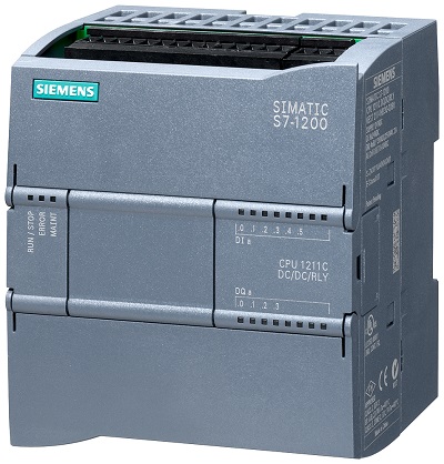 6es7211-1he40-0xb0 Siemens SIMATIC S7-1200 Series PLC CPU, Relay Output, 6-Input, Analogue Input