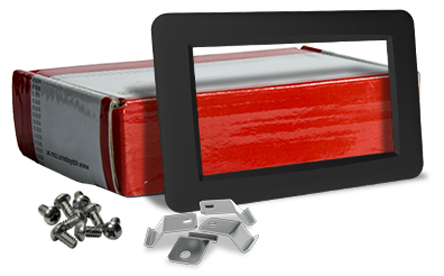 4D Systems Screen Bezel for uLCD-70DT 127.9 mm 198 mm