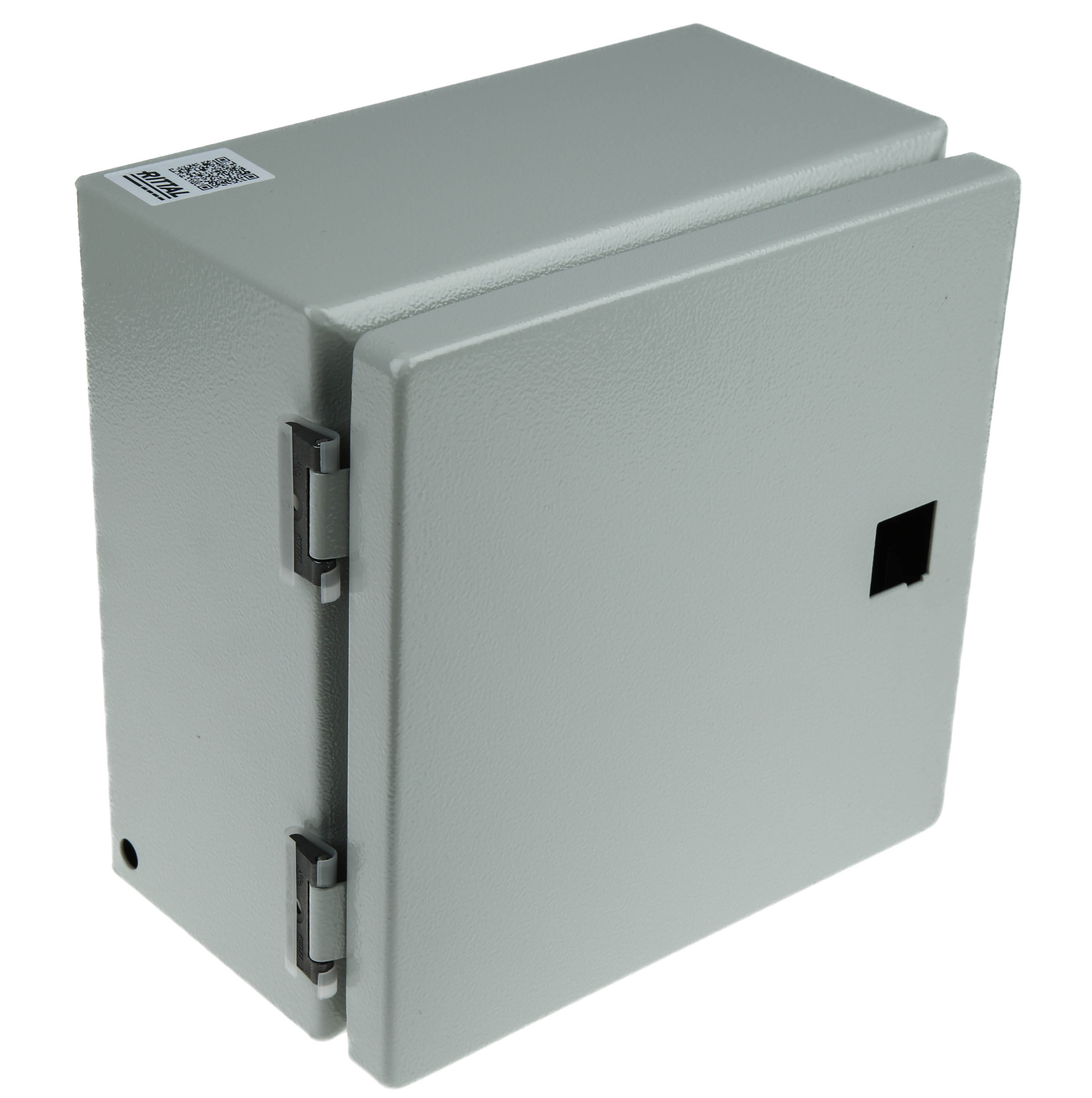 1549000 Rittal Sheet Steel Metal Enclosure, 120mm x 200 mm x 200 mm