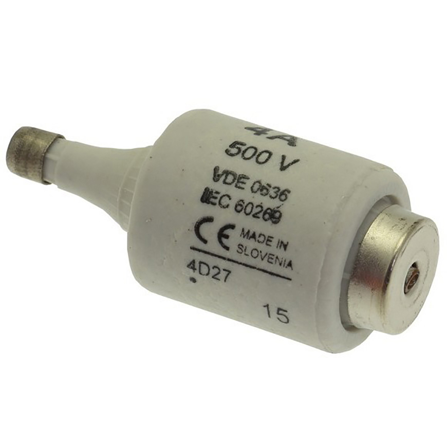 4d27 Eaton 4A D2 Diazed Fuse, 500V ac
