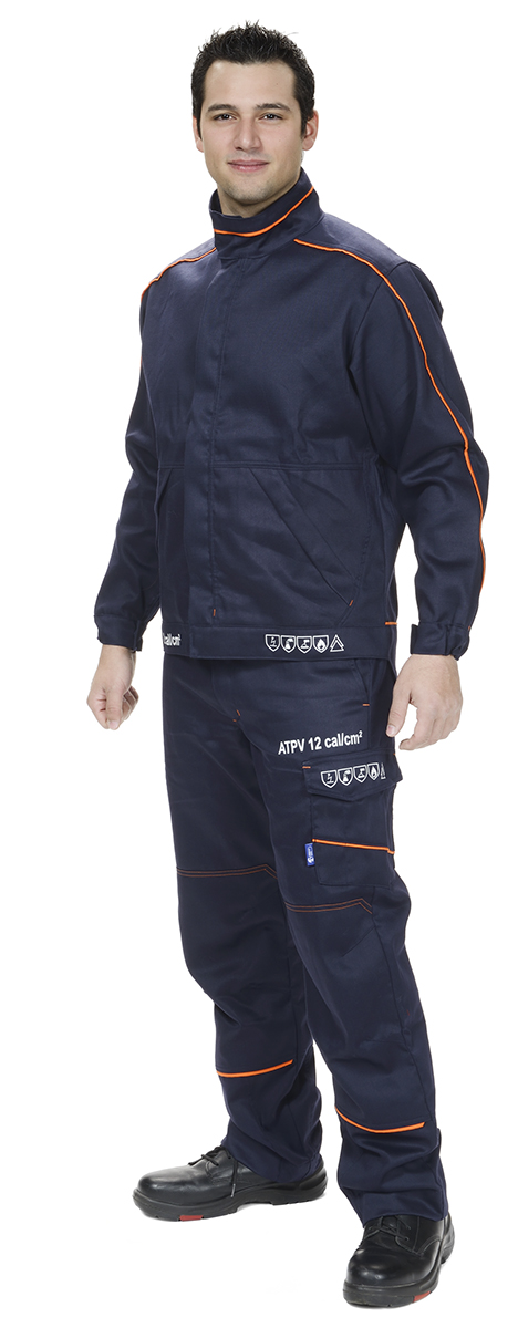 afsib-ves12-l Penta Navy Arc Flash Jacket, L