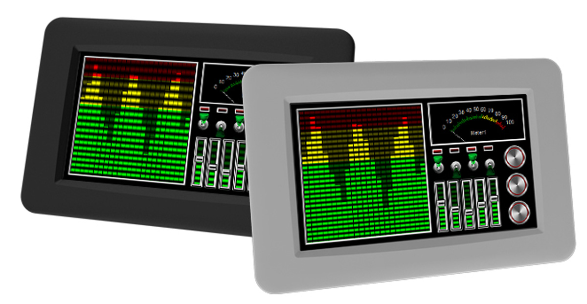 4dbezel-43w 4D Systems 4DBEZEL-43W Screen Bezel for uLCD-43PT Display Module 84.4 mm 129.4 mm