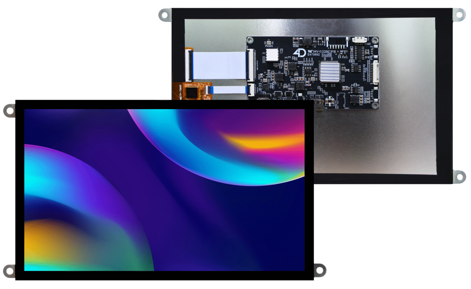 4D Systems 4DHDMI-90-1280-800-CT-EAR-500 LCD Display Module Touch Screen, 9 in, 1280 x 800 pixel