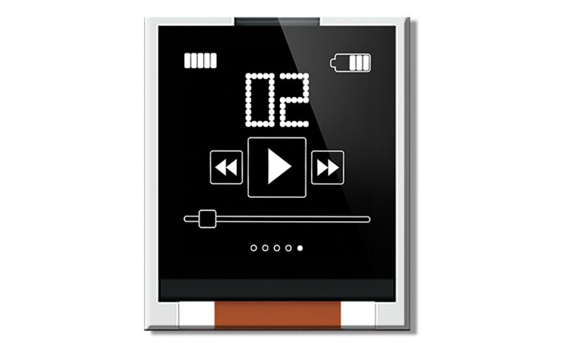 4D Systems 4DLCD-144 LCD Colour Display Touch Screen, 1.44 in, 128 x 128 pixels