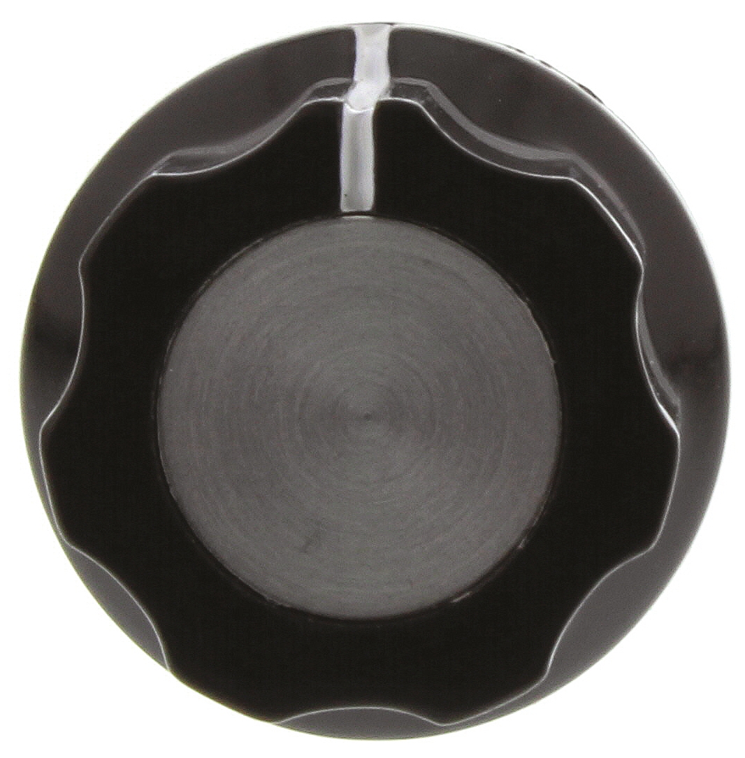 pkes60b14 TE Connectivity Rotary Switch Knob for use with 6.35 mm Shafts