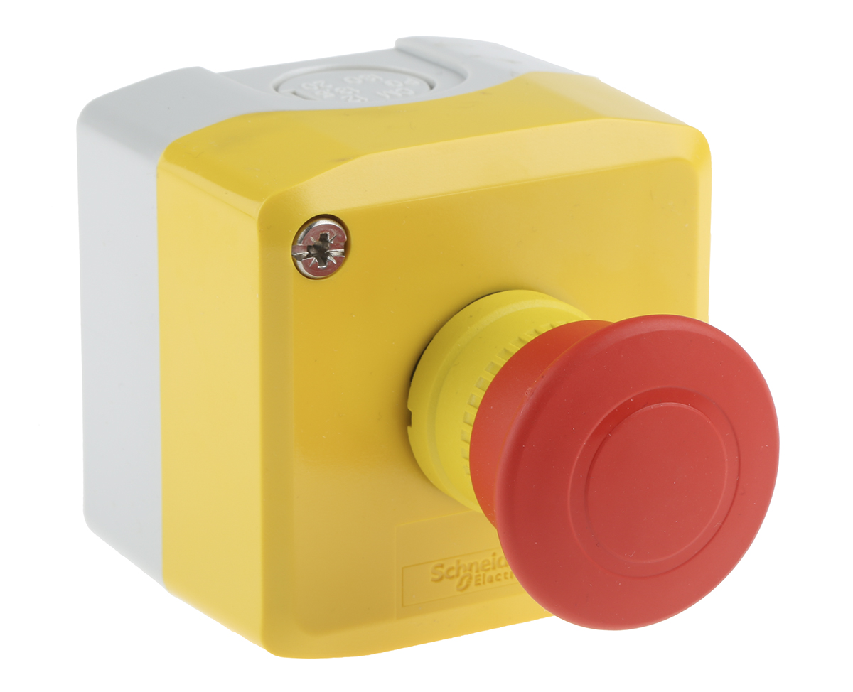 xalk198 Schneider Electric Harmony Series Pull Release Emergency Stop Push Button, Surface Mount, 1 NC, IP66, IP69K, IP67, IP69