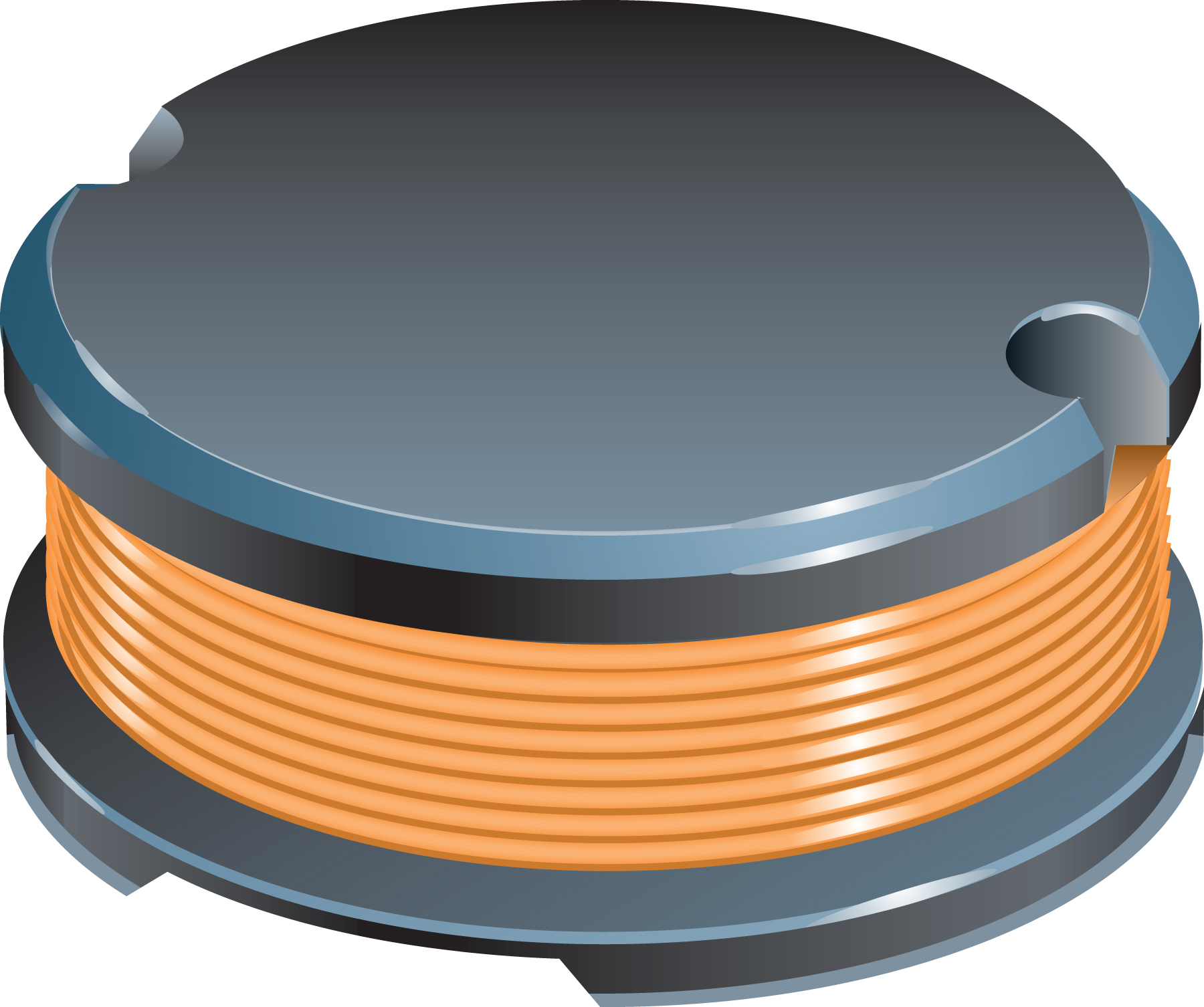 Bourns, SDR0503 No Surface Mount Inductor with a Ferrite Core, 2.2 mH Ferrite Core ±5 % 53 mA Idc Q:40