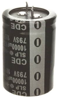 Cornell-Dubilier 1500μF Aluminium Electrolytic Capacitor 250V dc, Snap-In - SLP152M250H9P3