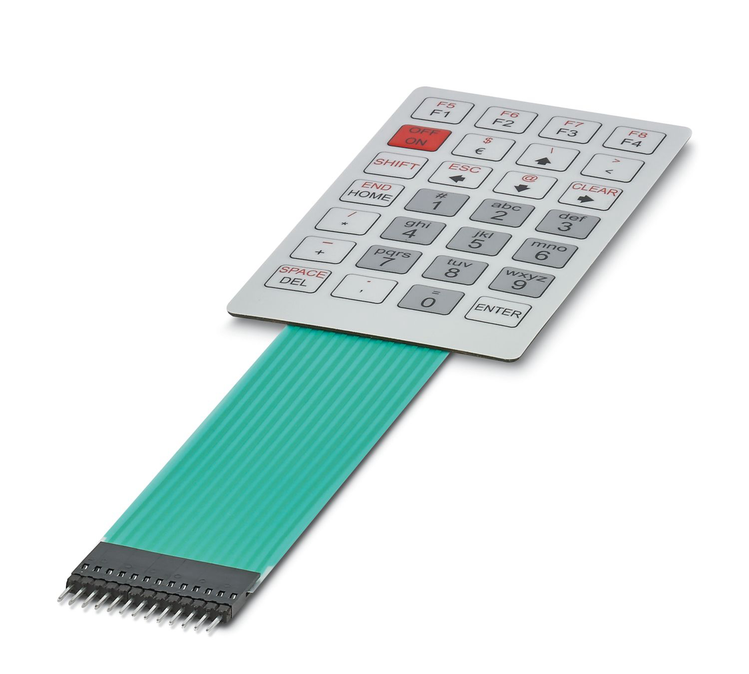 Phoenix Contact 28 Key Polyester Keypad
