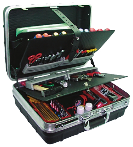 Sgos 153 Piece Electro-Mechanical Kit Tool Kit with Case VDE/1000V Approved