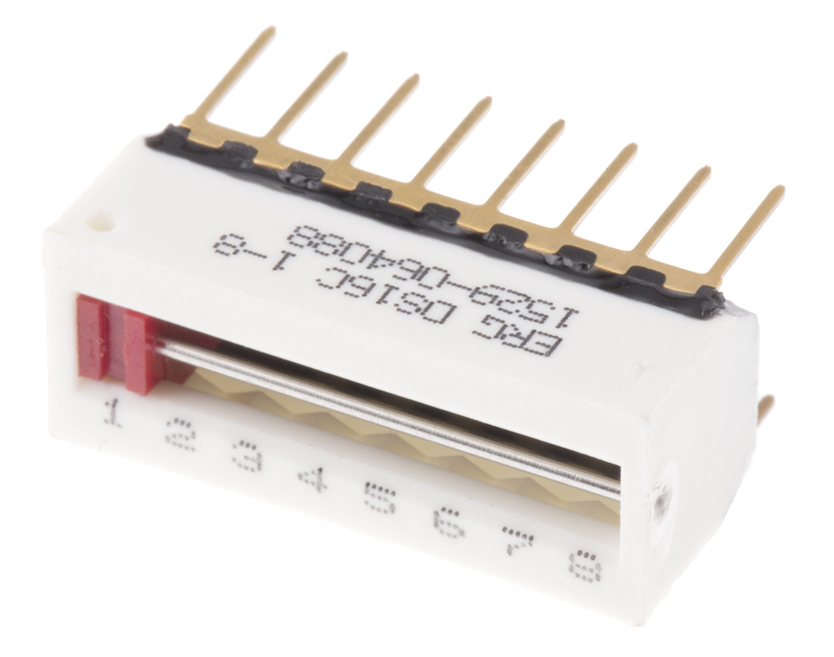 ERG 8 Way Through Hole DIP Switch 8P