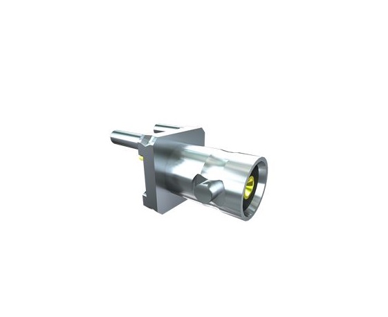 Samtec HDBNC Series, Plug Through Hole BNC Connector, 75Ω, Through Hole Termination, Straight Body