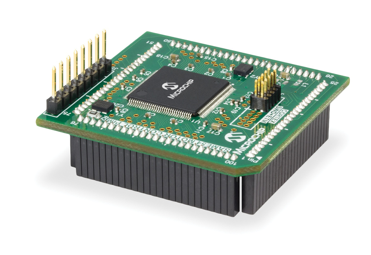 Microchip SAM E54 Motor Control Plug-In Module for ATSAME54