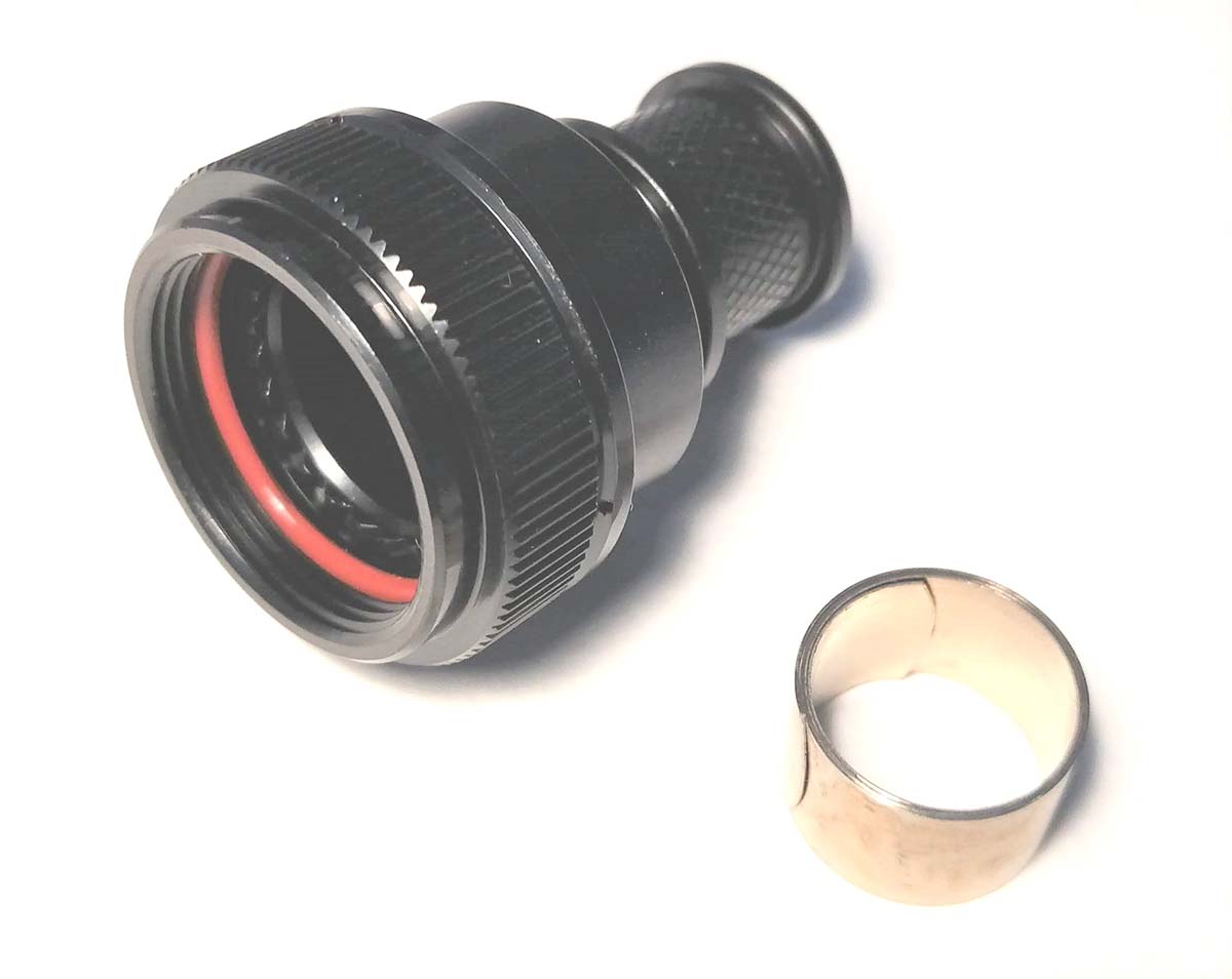 Amphenol Limited, BK4Size 22 Straight Circular Connector Backshell, For Use With 38999 III