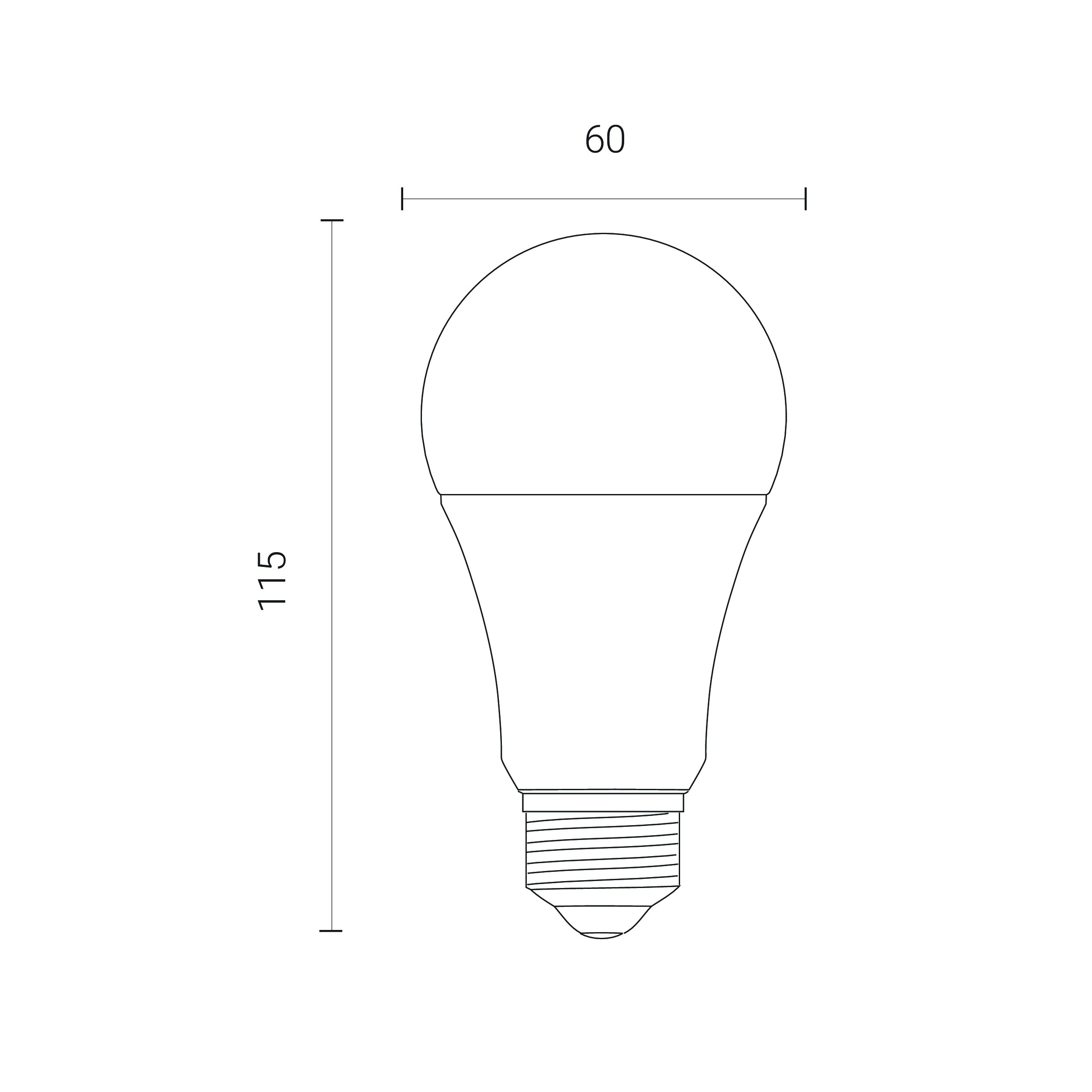 4l18003 4lite UK 8 W E27 LED Smart Bulb, White, 6500 k