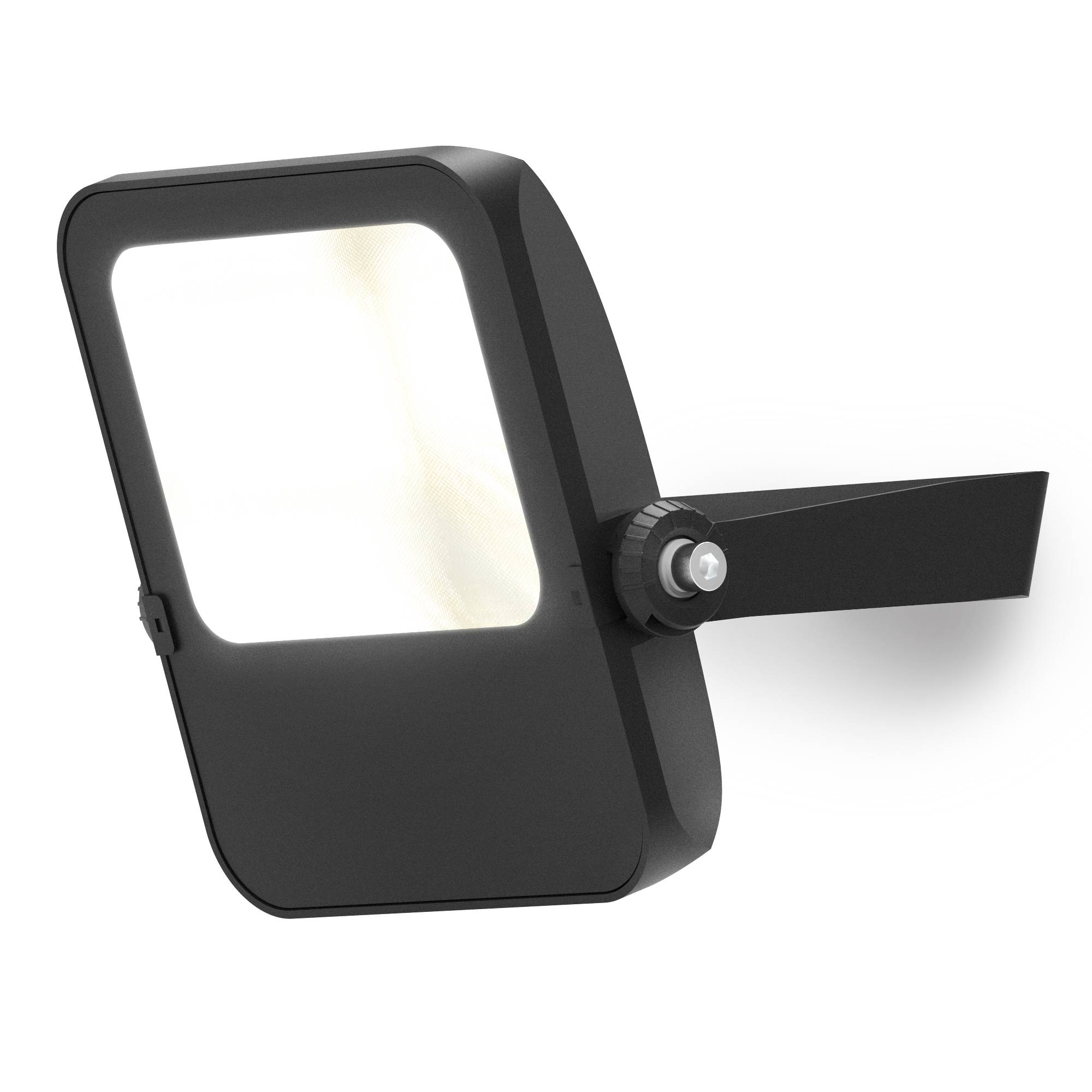 4lite UK 4L2 PIR Included Floodlight Black, IP65, 3150 lm