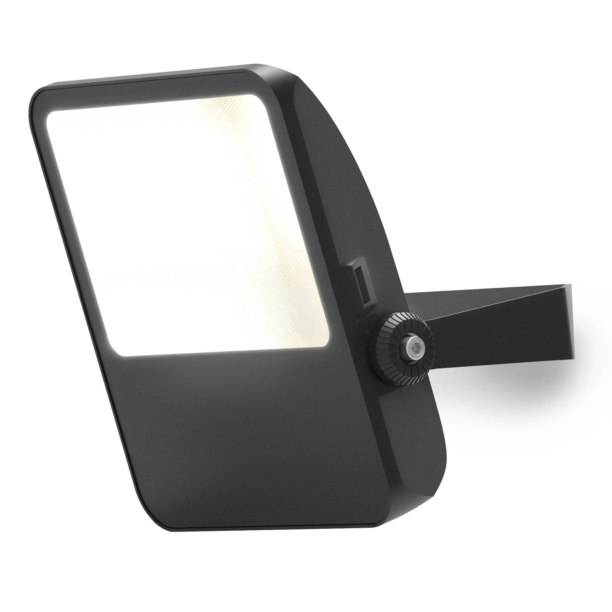 4lite UK 4L2 PIR Included Floodlight Black, IP65, 1150 lm