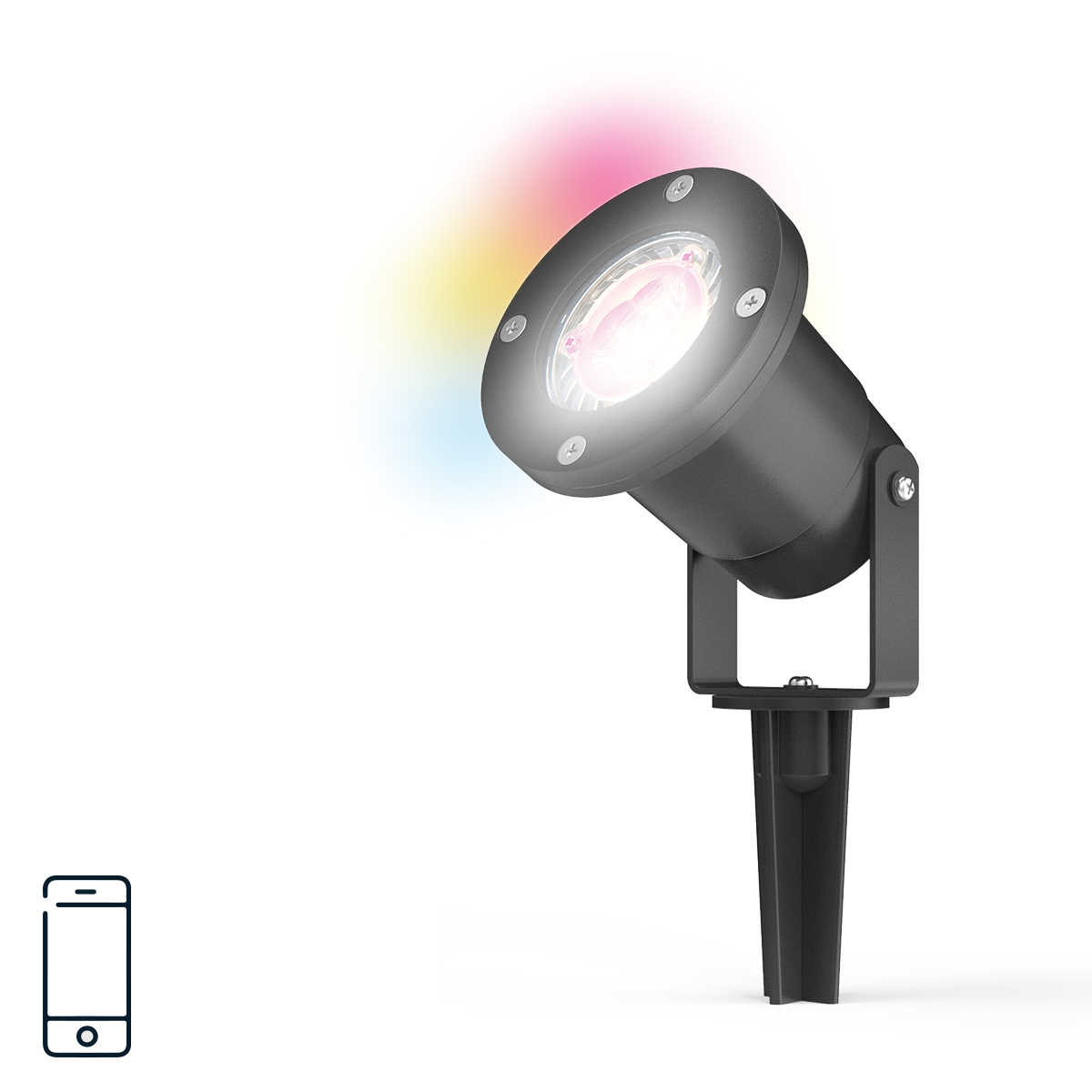 4lite UK LED 4.9 W Smart Ceiling Light 6500k