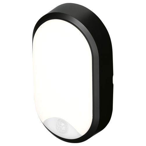 4lite UK Oval Oval LED Bulkhead Light, 12.5 W, 220V, 240 V Lamp Supplied, IP54, Pylus