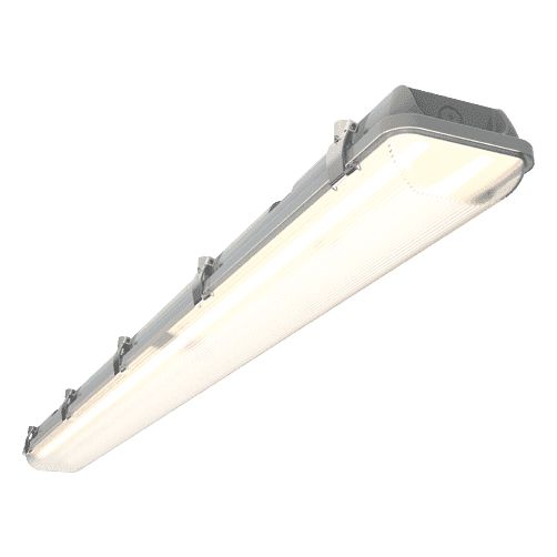 4lite UK 40 W LED Batten Light, 230V Batten Single Anti-corrosive, 1.866 m Long, IP65