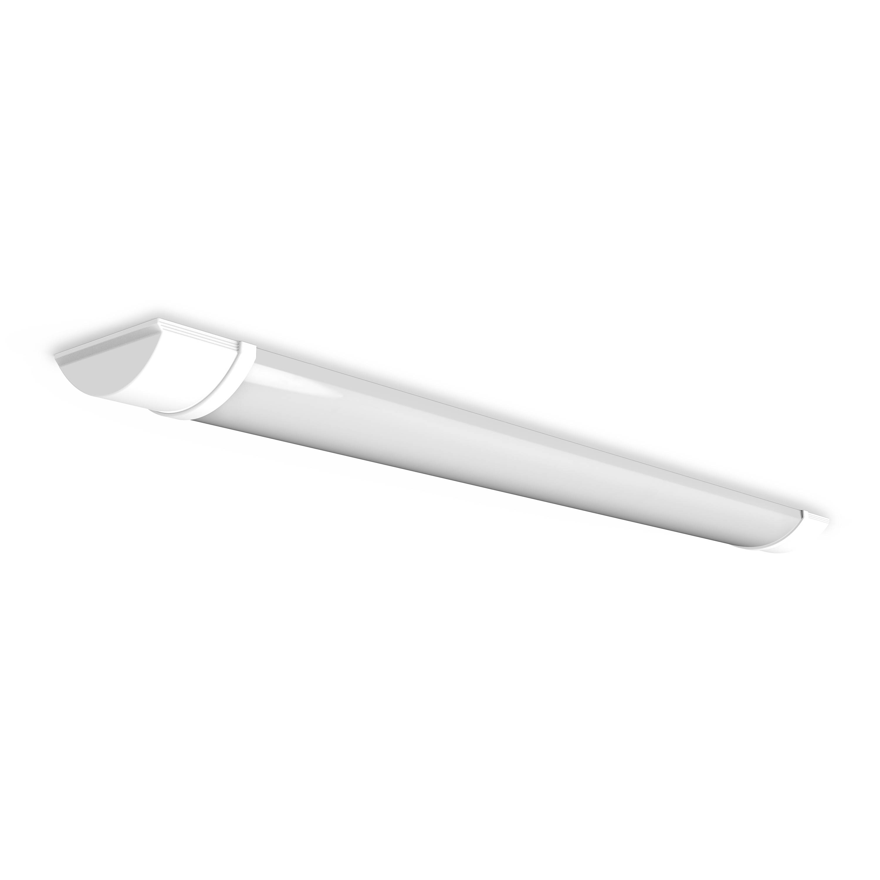 4lite UK 25 W LED Batten Light, 220V, 240 V Batten Twin, 600 mm Long, IP20