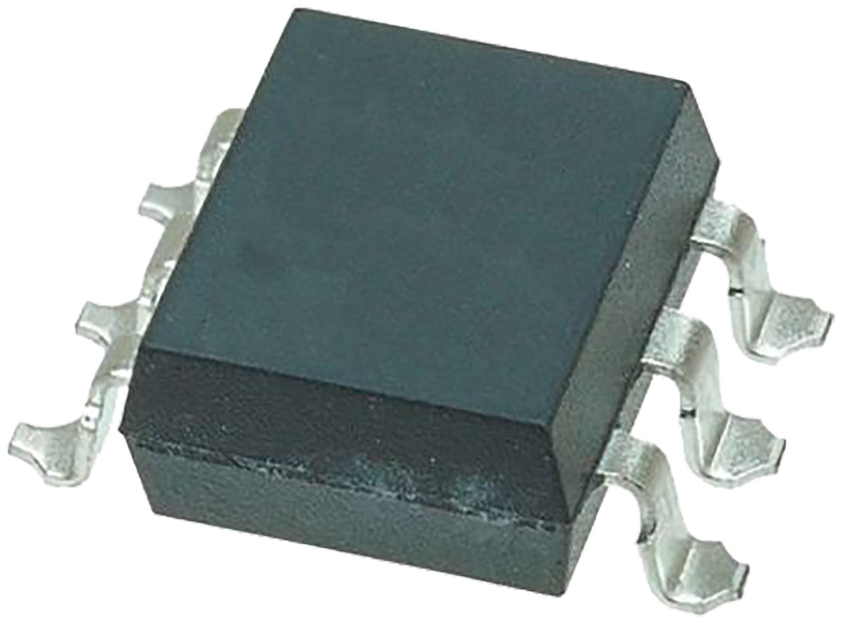 Lite-On 4N25S DC Input Optocoupler, Surface Mount, 6-Pin PDIP