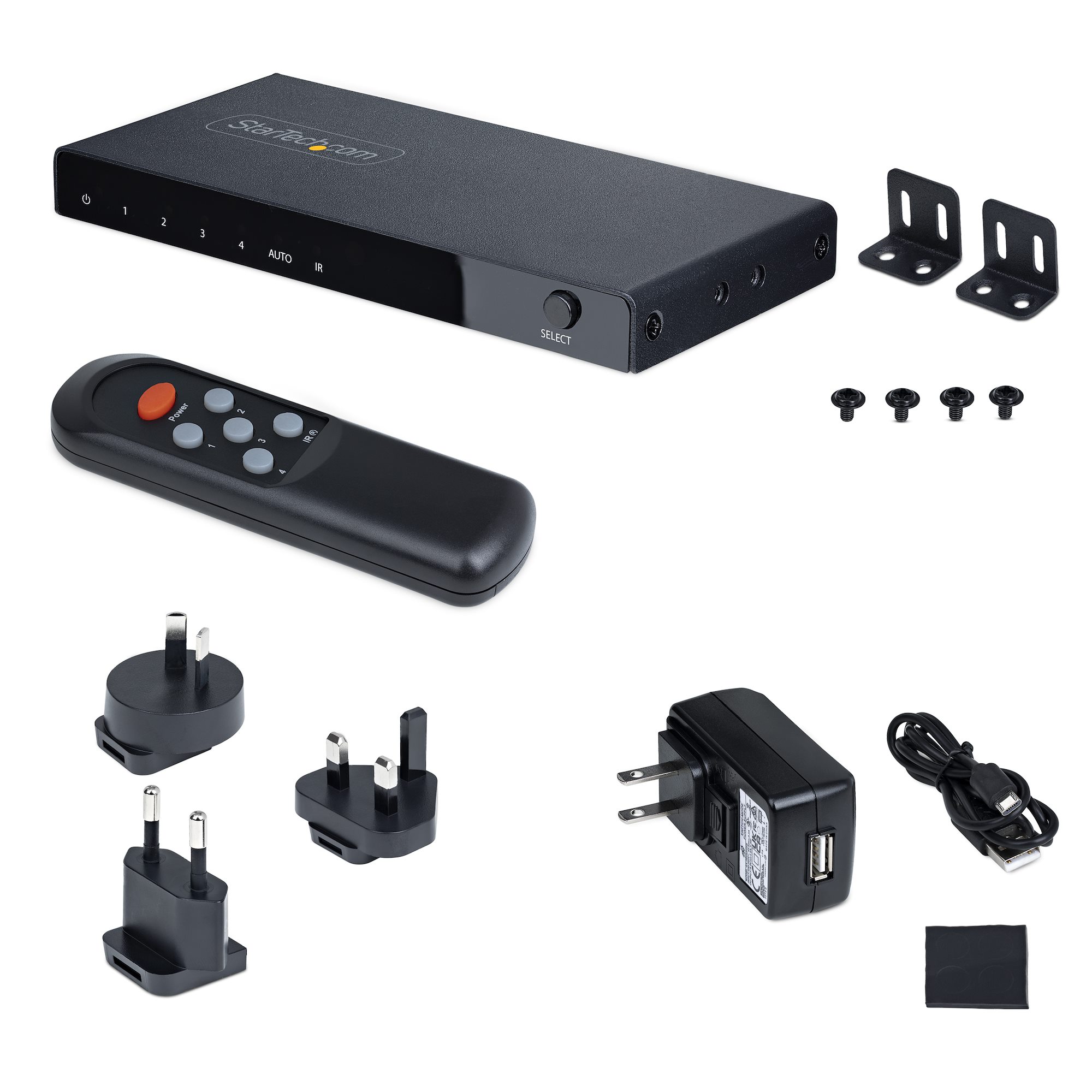 4port-8k-hdmi-switch StarTech.com 4 Port 4 Input 1 Output HDMI Switch 1920 x 1080 pixel