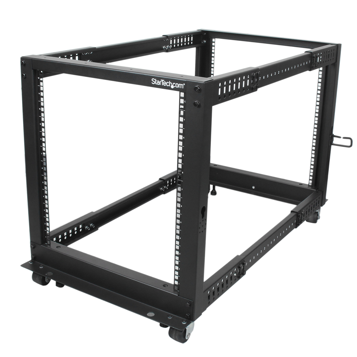 StarTech.com Black 12 U Steel Server Rack , with 4 Post Frame, 101.7 mm, 638 mm Height 638 mm