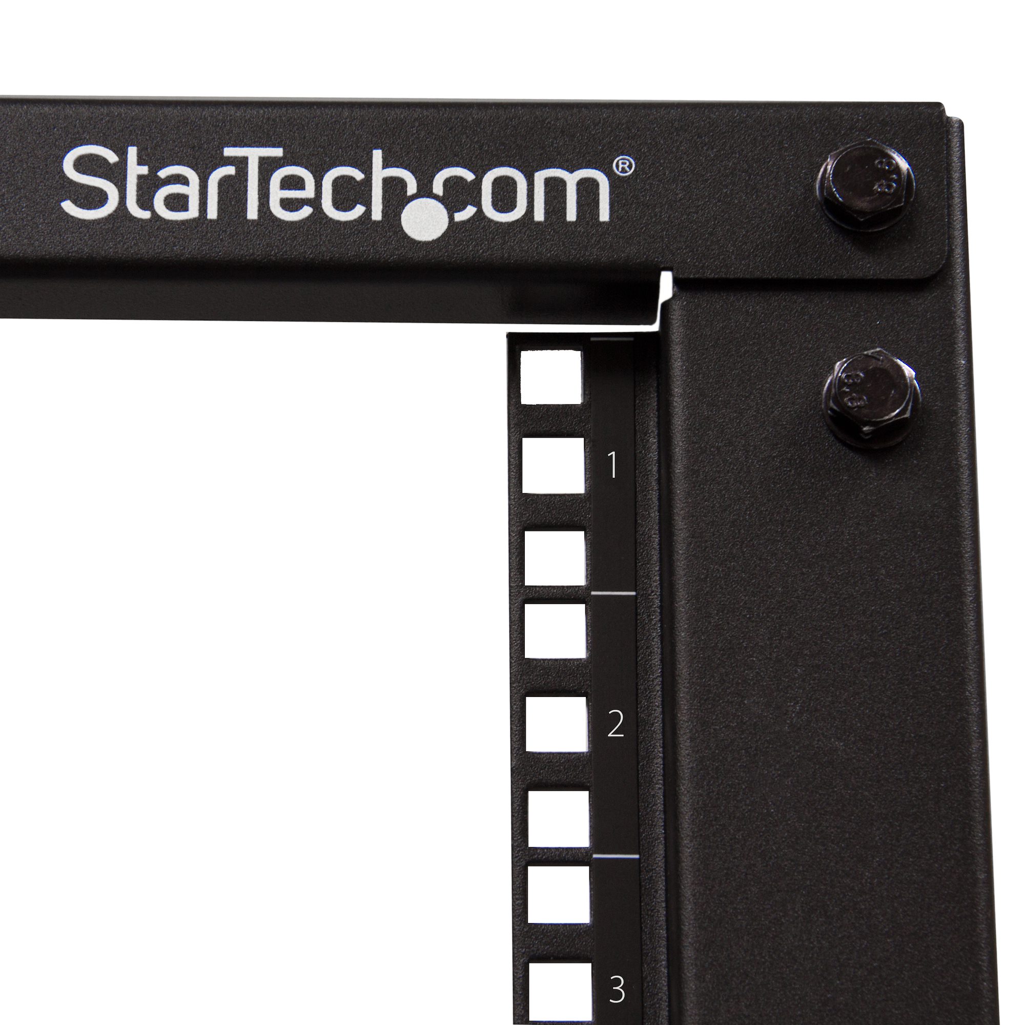 4postrack18u StarTech.com Black 18 U Steel Server Rack , with 4 Post Frame, 3.7 ft, 904 mm Height 904 mm