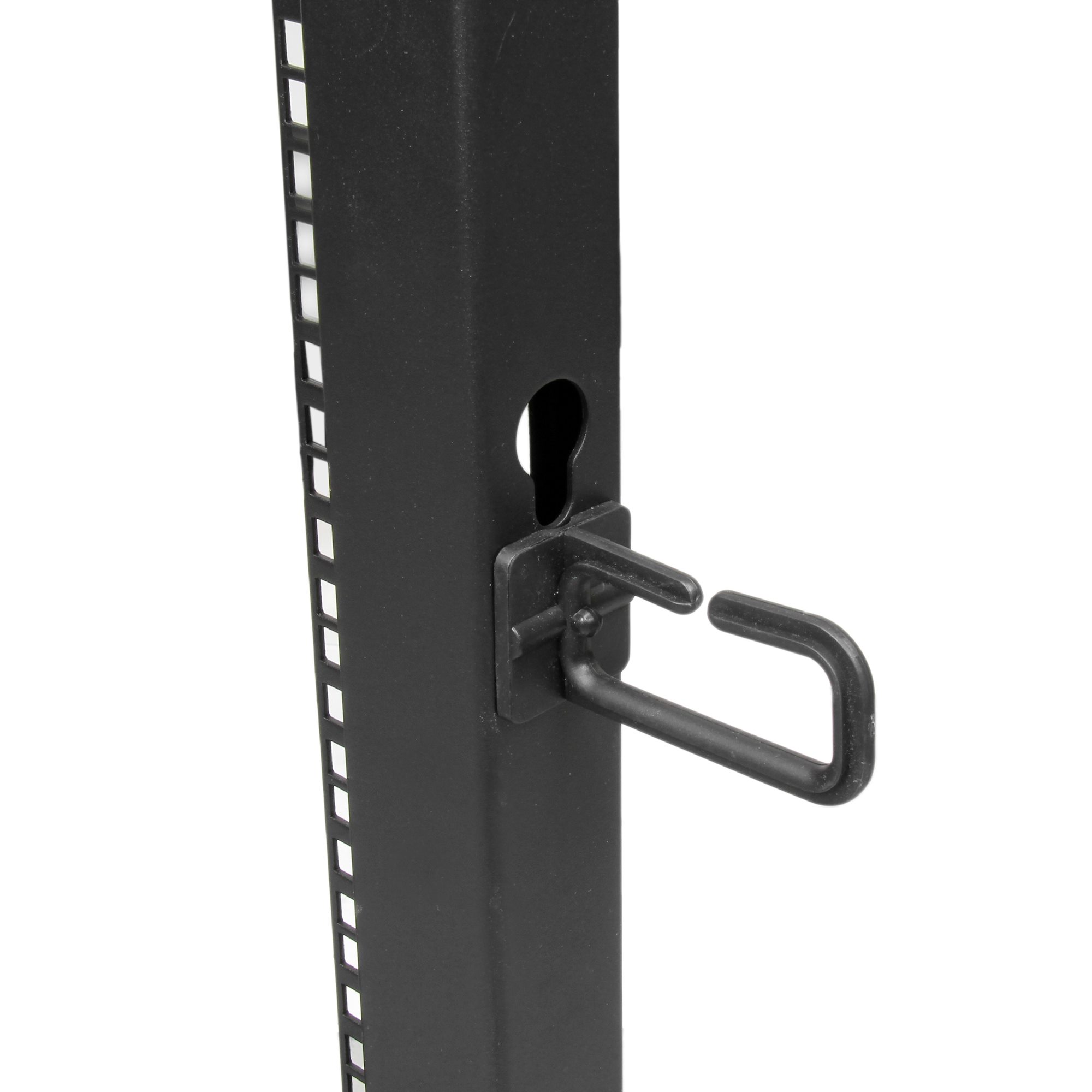 4postrack18u StarTech.com Black 18 U Steel Server Rack , with 4 Post Frame, 3.7 ft, 904 mm Height 904 mm