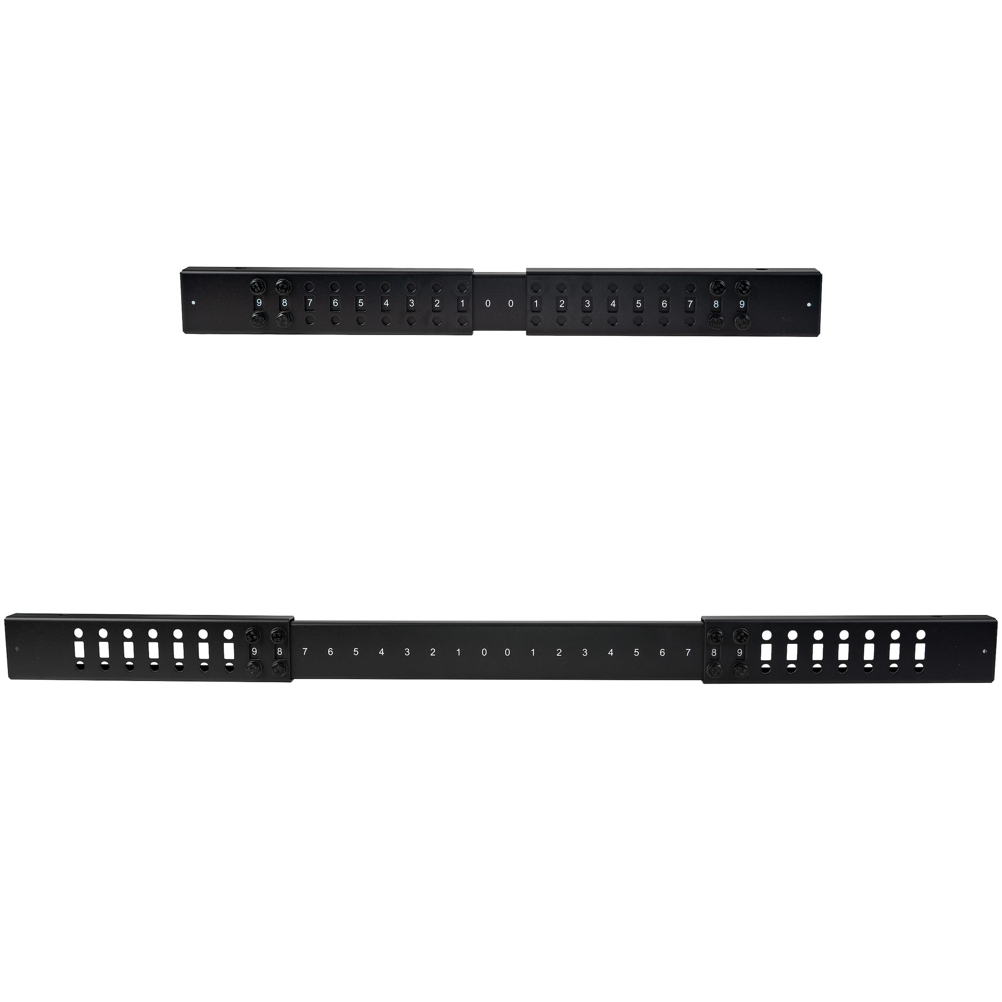 4postrack8u StarTech.com Black 8 U Steel Server Rack , with 4 Post Frame, 102.4 mm, 459 mm Height 459 mm