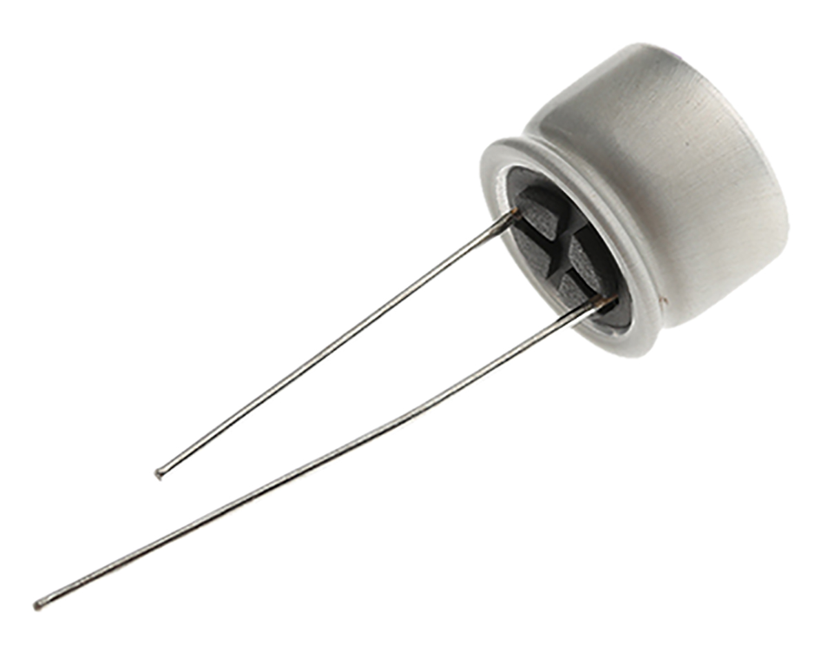 4sep680m Panasonic 680 μF Through Hole Polymer Capacitor, 4V dc