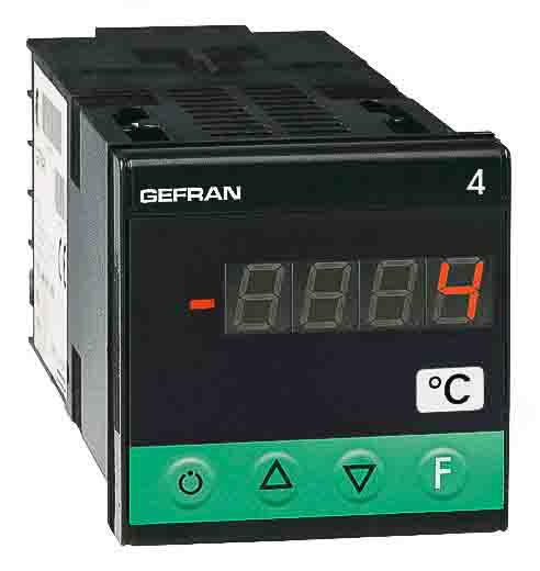 Gefran 4T LED Multi-Function Panel Meters for Temperature,  48 mm  x 48 mm