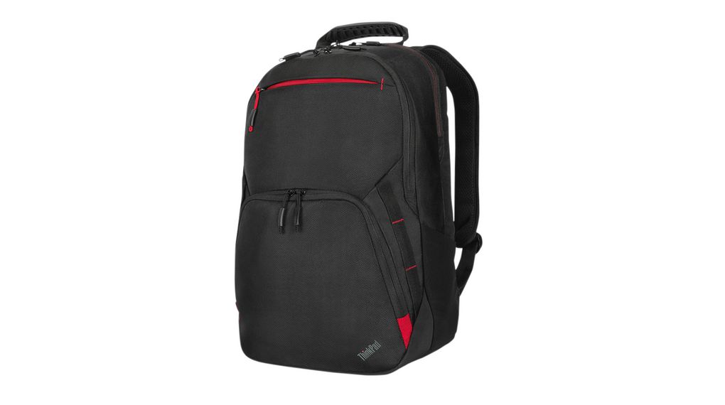 LENOVO 15.6 in Laptop Bag, Black, Red